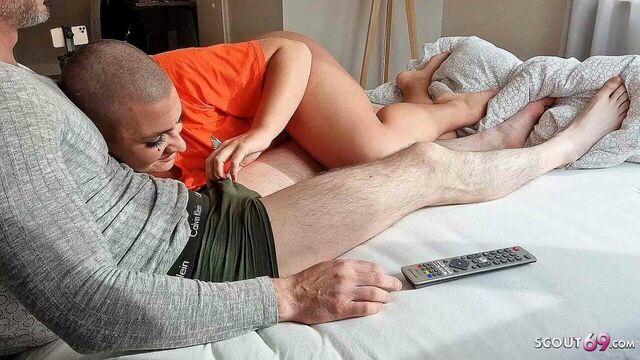 Bald Head German Teen Paulina Schubert with Big Clit Fucked